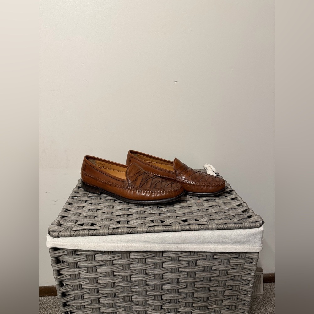 Brass Boot Men’s Leather Walking Shoes
